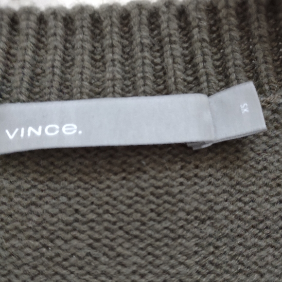Vince 100% cashmere lace up sweater - Picture 3 of 12